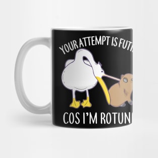 I'm Rotund Baby Capybara Pelican Funny Cute Chill Meme Mug